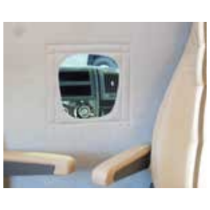Hindermann lämpöverho radioluukkuaukolla Ducato 2007