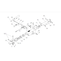 BPW ZAF 3.5-3 -työntöjarru kiinnikelaipalla