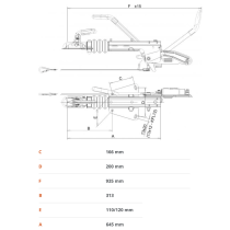 Knott KF 17-E -työntöjarru