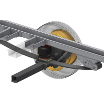 TOP Drive System lisäilmajousisarja Light Van Single 6, Ducato X250