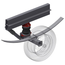 TOP Drive System lisäilmajousisarja Reinforced 8 TDS, Transit Custom SW FWD