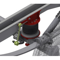 TOP Drive System lisäilmajousisarja Standard 6 Single, Crafter (etuveto)