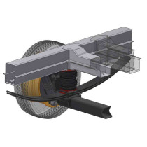 TOP Drive System lisäilmajousisarja Standard Double 6, Ducato X250