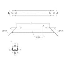 Viistopalkkisarja AL-KO AMC 331 mm