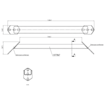 Viistopalkkisarja AL-KO AMC 436 / 606 mm