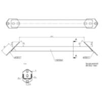 AL-KO AMC viistopalkkisarja 412 mm, Mercedes-Benz
