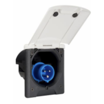 MPK CEE-syöttöpistorasia magneettisulkimella