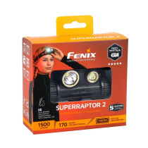 Fenix HM65R SUPERRAPTOR 2 -otsalamppu, 1500 lm