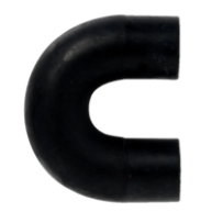 Alde U-kappale, kumi (Ø22 mm)