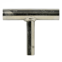 Alde teräsputki jatkoliitoksella, T-kappale (Ø22 mm), ilman hanaa