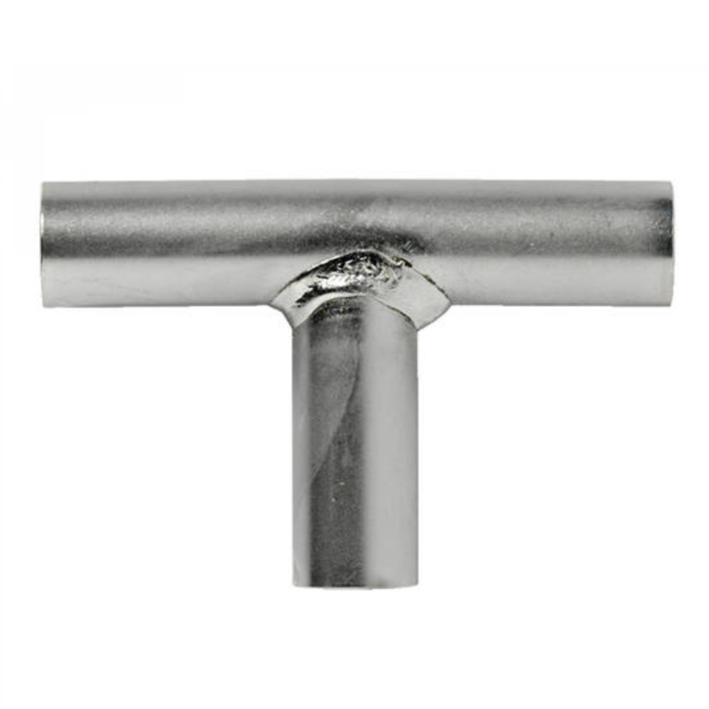 Alde teräsputki jatkoliitoksella, T-kappale (Ø22 mm)