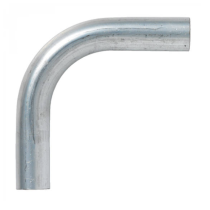 Alde teräsputki jatkoliitoksella, L-kappale 100 × 100 (Ø22 mm)