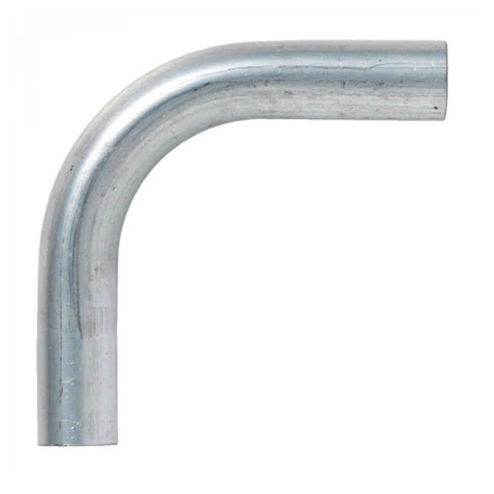 Alde teräsputki jatkoliitoksella, L-kappale 100 × 100 (Ø22 mm)