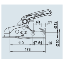 Kuulakytkin AL-KO AK 270