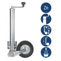 Winterhoff VK 60-BLH-255 SB -nokkapyörä