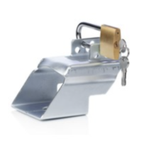 Lukituslaite kuulakytkimeen (riippulukolla)