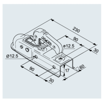 AL-KO AK 7 Plus -kuulakytkin, 60 mm aisalle