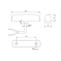 Seisontavalo Jokon PL 24-2 LED 12V