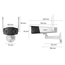 Reolink Duo 2 2x8MP AI - valvontakamera LED-kohdevaloilla