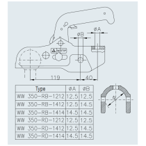 Winterhoff WW 350-RB-1212 -kuulakytkin
