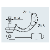 AL-KO nokkapyörän kiinnike Profi-AE 3000 / 3500