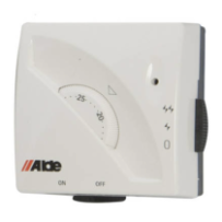 Alde sähkölämmittimen huonetermostaatti, 12V