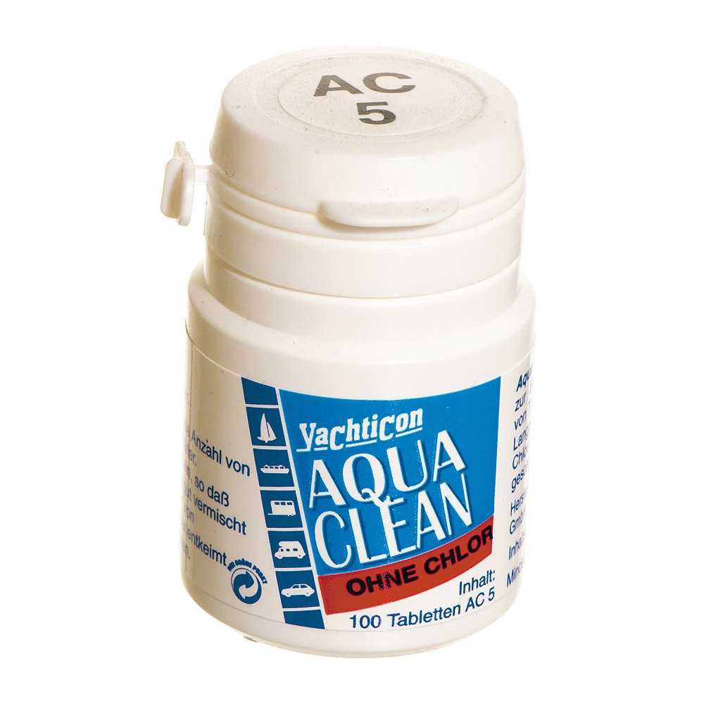 Veden säilöntätabletti Yachticon Aqua Clean 100 kpl