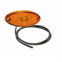 Aspöck Flatpoint 2 LED -sivuvalo, 12V