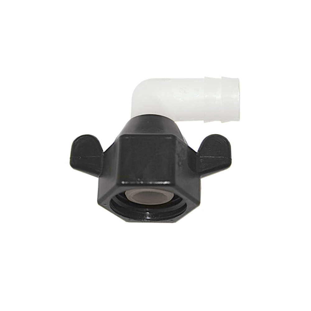 Shurflo kulma letkuliitin Ø12 mm
