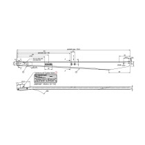 Knott ZHL 20 -aisapari, 2120 mm, 2400 kg