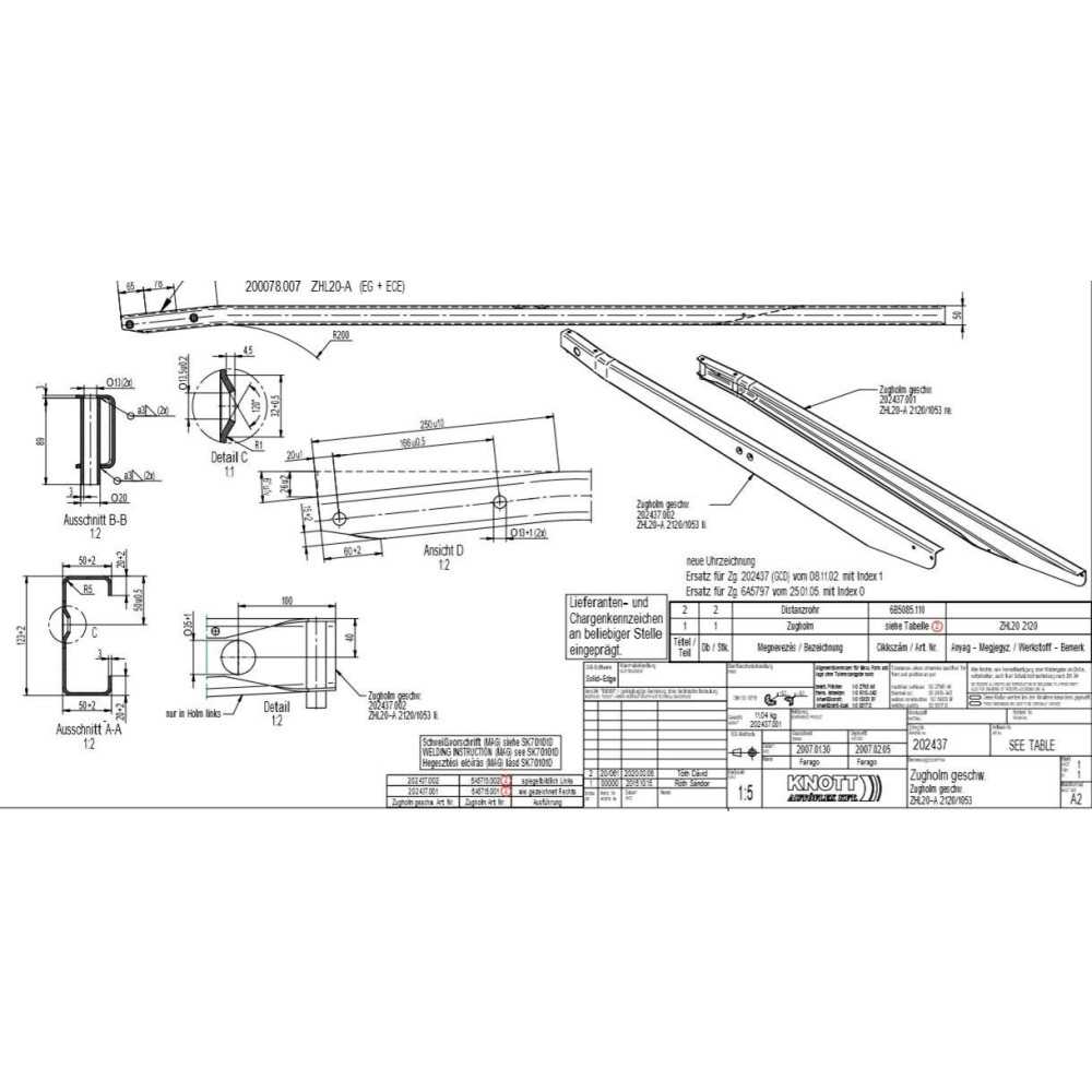 Aisapari Knott ZHL 20 2120 mm