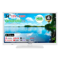 FINLUX 24" M70 Android Smart LED-TV 12V - valkoinen