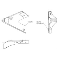 AL-KO iskunvaimentimen kiinnike AMC