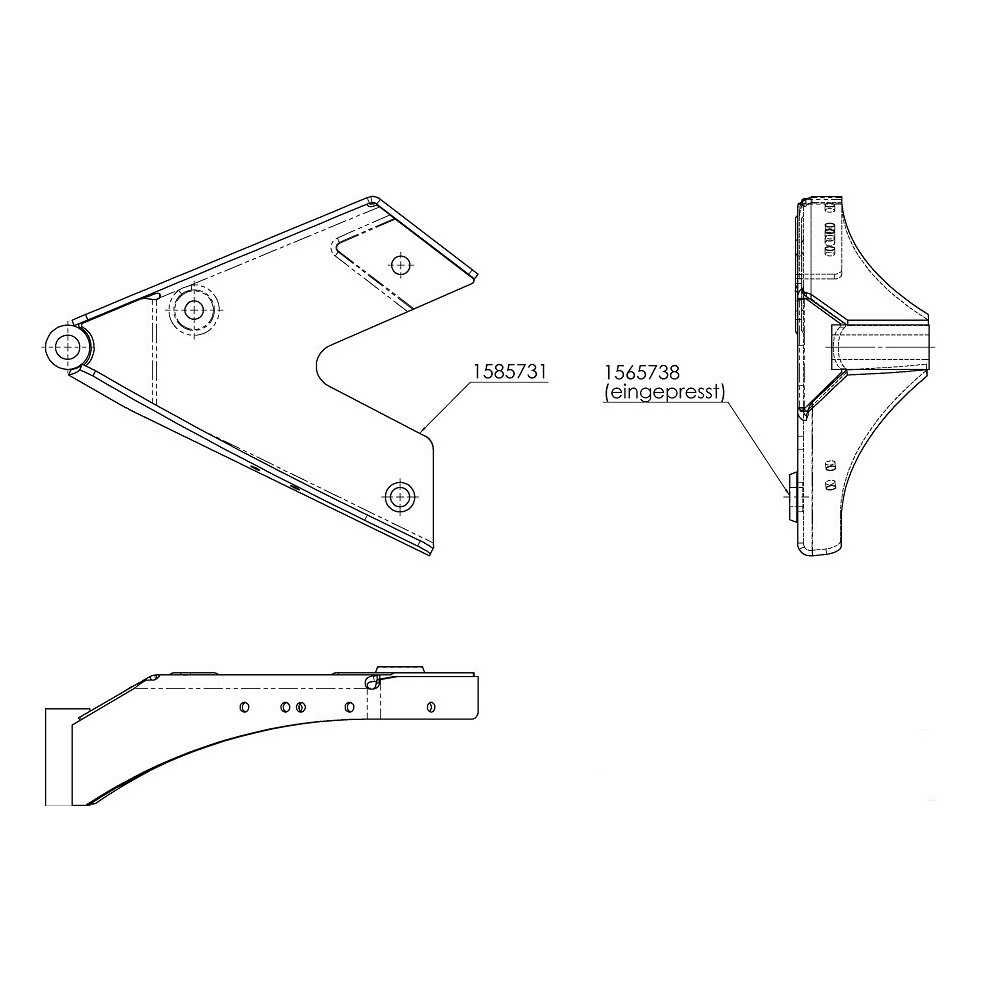 AL-KO iskunvaimentimen kiinnike AMC