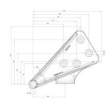 Iskunvaimentimen kiinnike AL-KO AMC BTR 1.5-4.0, STF