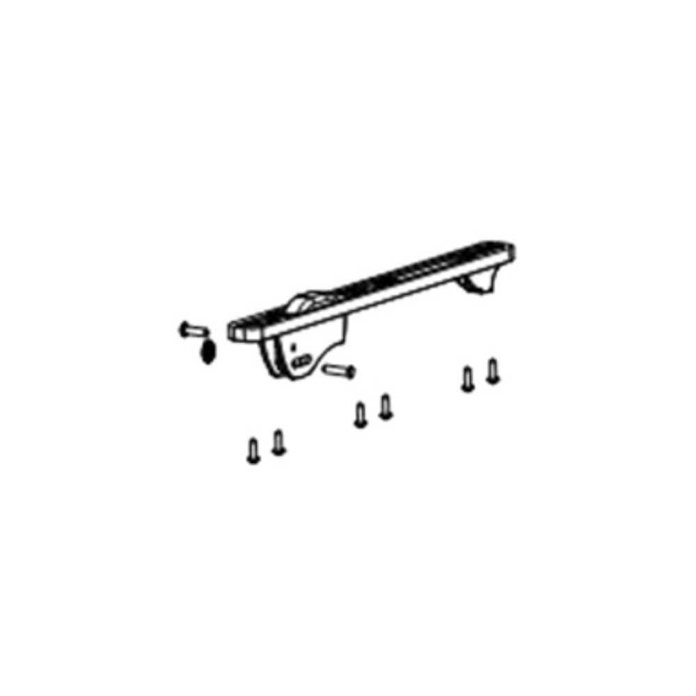Dometic kiinnityslevysarja veivattavaan ja sähkökäyttöiseen Midi Heki