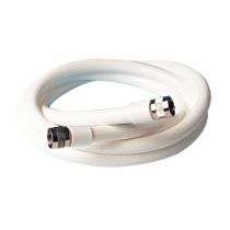 Comet muovipinnoitettu suihkuletku 1,5 m, valkoinen