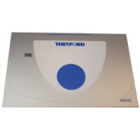 Thetford ohjauspaneelin tarra C250