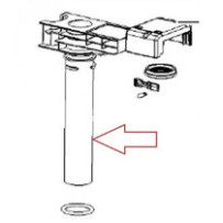 Thetford jätesäiliön tyhjennysputki C250 / C260