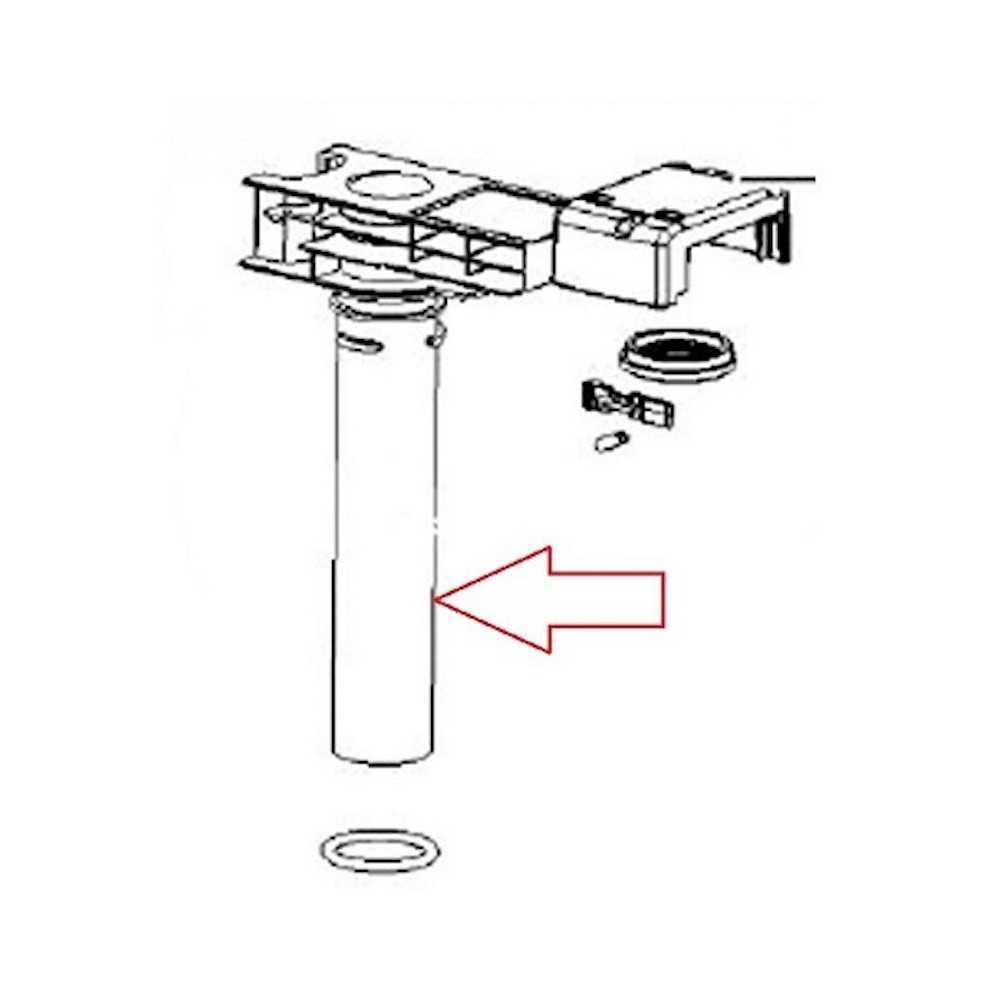 Thetford jätesäiliön tyhjennysputki C250 / C260