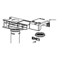 Tyhjennysventtiilin kuori Thetford C250 / C260