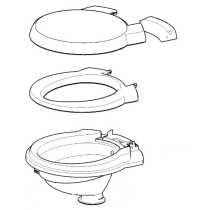 Thetford kulhon sisäosa C250