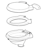 Thetford kulhon sisäosa C250