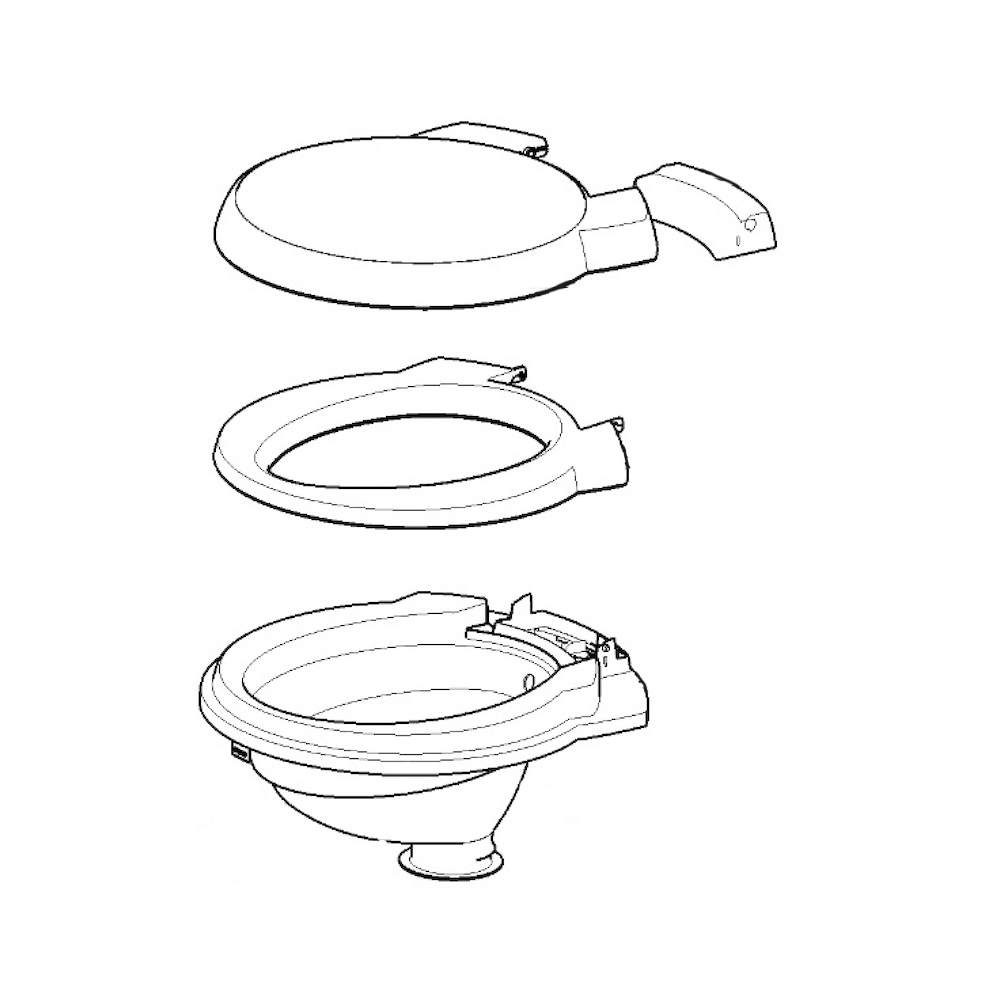 Thetford kulhon sisäosa C250
