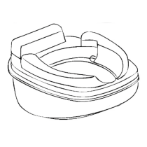 Thetford WC-istuimen kulho C200