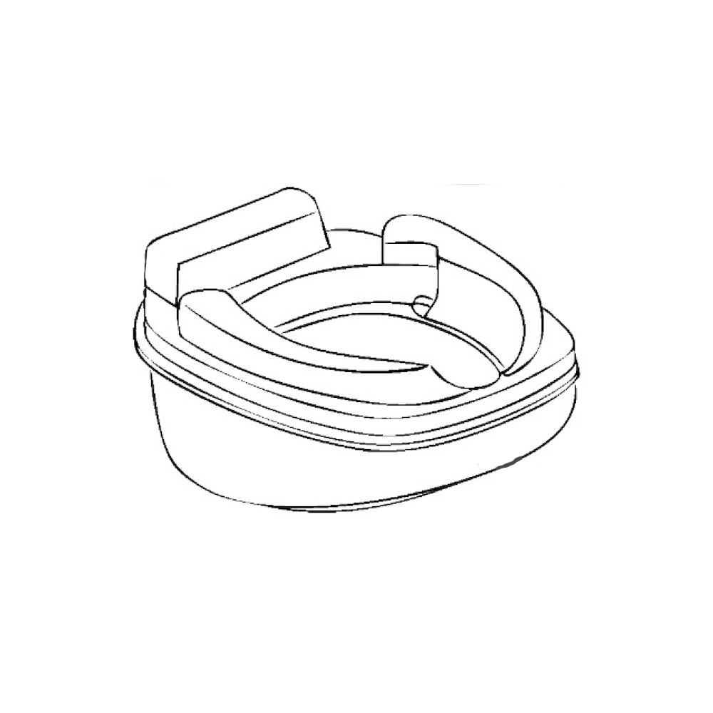 Thetford WC-istuimen kulho C200