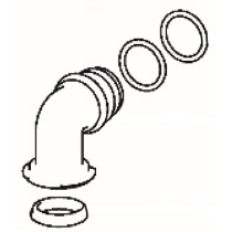 Thetford liitosputki letkulle ja tiivisteet C250 / C260