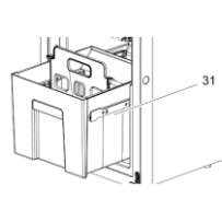 Thetford vihanneslokeron liukukiskopari T1152-2138