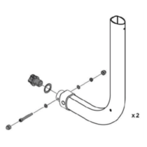 Sovitesarja Fiamma kiinnikkeisiin Thule Adapter 4 Point Fixation Fiamma