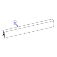 Etupalkki Thule Omnistor 9200 - hopeanvärinen